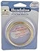 Beadalon Square Non-Tarnish Brass 22-Gauge Wire, 3-1/2-Meters