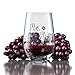 Funny Wedding Gifts - Mr. Right and Mrs. Always Right Novelty Wine Glass & Beer Glass Combo - Momstir Engagement Gift for Couples