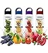 Trim Evolution Fruit Infusion Water Bottle for Use with Fruits, Vegetables & Herbs, Premium Non-Toxic Plastic, Leak-Proof, Shatter-Proof & Dishwasher-Safe, Affordable & Reusable (Purple)