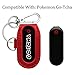 Case for Go-Tcha, Go-Tcha Keychain, Go Tcha case Cover, Go- Tcha Accessories with Keychain Carabiner, Glitter Red. by Logity.
