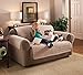 ITS INNOVATIVE TEXTILE SOLUTIONS, Microfiber Furniture Loveseat Cover, Perfect Chair Protection, Comfortable Easy Stretch Fabric, Protect Against Spills and Stains (Natural)