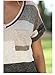Women's V-Neck Casual Short/Long Sleeve T-Shirt Blouse Tees Tops Grey