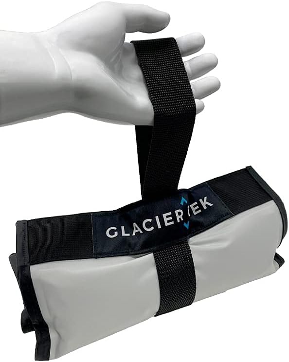 Glacier Tek Stadium Pad Cooling Cushion 17.5" x 12", 38 oz - Portable Nylon Cushion with Biobased Phase Change Cooling Technology - Outdoor & Indoor Use : Sports & Outdoors