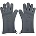 Premium Men's Silicone Barbecue Gloves | Heat Resistant for Grilling, Cooking & Smoking Protection | 13.5