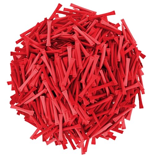 Herlitz 791848 pezzi, con stampa, confezione da 500, colore: rosso