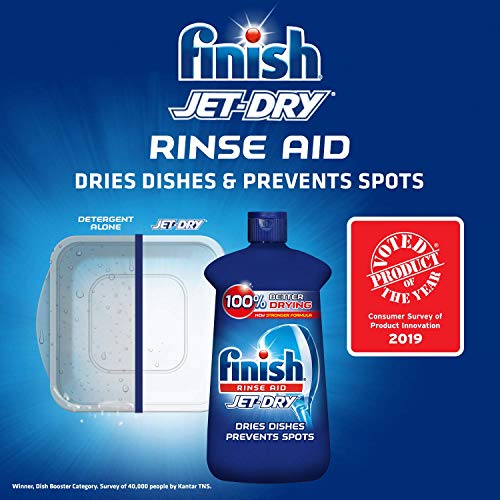 Jet Dry 75713 8.45 Oz Finish Jet-Dry Original Rinse Aid by Finish Jet Dry