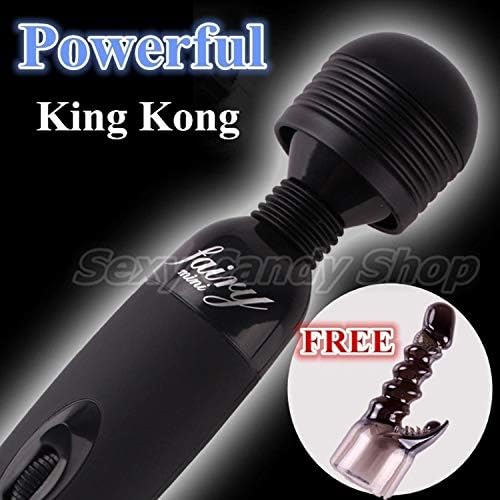 wuqinqing 2018 Fashion Powerful Vibrator+Silicone Sleeve Body Massage G Spot Stimulation Sex Products Best Sex Toys Couples,Woman Sex Toy_Stylish(Black,one Size)
