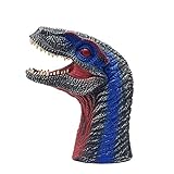 Bravo Sport Dinosaur Hand Puppet for Kids Soft Rubber Realistic Dinosaur Toy 10.6 inch Velociraptor, Christmas Stocking Stuffers
