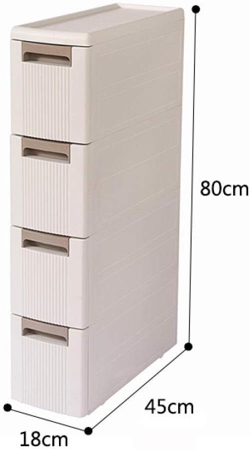 QOTS 18cm breiter schmaler Schrank, Schubladenschrank