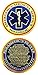 Paramedic's Prayer Star of Life Challenge Coin - Individual