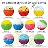 Bath-Bombs-Gift-Set-20-Handmade-Organic-Bubble-Bath-Bombs-Wonderful-Fizz-Effect-Bath-Gift-For-Valentines-Day-Christmas-Any-Anniversaries Bath Bombs Gift Set, 20 Handmade Organic Bubble Bath Bombs, Wonderful Fizz Effect Bath Gift For Valentine’s Day…