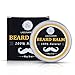 Beard Balm Gentlemen's Softens and Soothes Itching Beard Balm Natural Beard Conditioner Beard Care for Men,2 OZ