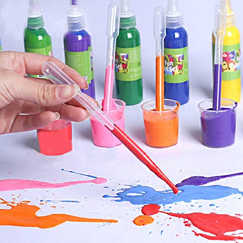 100 pcs White 3ML Capacity Disposable Plastic Eye Dropper Set Transfer Graduated Pipettes Calibrated Dropper for Essential Oils & Science Laboratory - Thumbnail 7