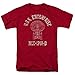 Popfunk Star Trek USS Enterprise Distressed Retro T Shirt (Large) Cardinal [Apparel]