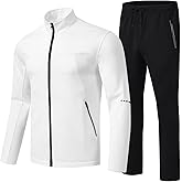 TBMPOY Men's Tracksuits Sweatsuits for Men Sweat Track Suits 2 Piece Casual Athletic Jogging Outfits Full Zip Sets