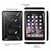 ULAK iPad Mini Case [KNOX ARMOR] Full-Body Rugged Hybrid Protective Case Kickstand for Apple iPad Mini 1/2/3 with Built-in Screen Protector (Black)