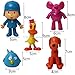 Pocoyo and Friends Mini Figures Play Set Birthday Party Supplies Pato, Elly, Loula, and Sleepy Bird Toy – 5 pcs – 5 to 9 cm