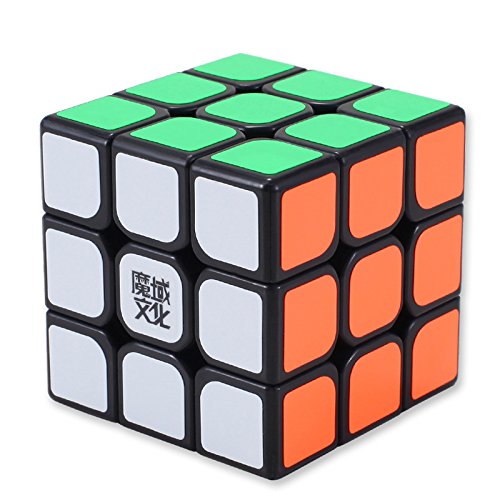 UPC 702658406578, MoYu HuaLong 3x3x3 Speed Cube Toy, Black