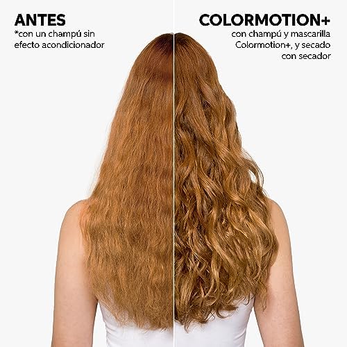 COLORMOTION+ - Mascarilla de Reestructuración -Protección de color y fuerza -Brillo y suavidad -Pelo teñido, seco y dañado 75ml