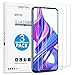 OMOTON 9H Hardness HD Tempered Glass Screen Protector for Huawei Honor 9X/9X Pro/Huawei P Smart Z, 6.59 Inch, 3 Pack