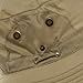 Big Size Floatable Nylon Oxford Hat - Khaki 2XL-3XL