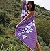 Tuvizo Beach Towel - Microfiber Quick Dry Sand Free Oversized Towels with Travel Bag 71 x 31” (Purple)