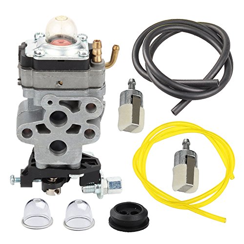 Panari 504116101 Carburetor Carb + Fuel Line Filter for Husqvarna 530BT 130BT RedMax EBZ3050RH EBZ3000RHCA Backpack Blower