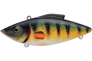Bill Lewis Lures Lifelike Vibrations Rat-L-Trap 1/2 OZ Lipless Crankbait Fishing Wobble Sinking Lure for Black Bass, Trout, Walleye, Pike, Salmon