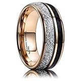 King Will 7mm 8mm Mens Tungsten Carbide Ring Engagement Band Polished Finish Comfort Fit