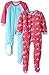 Gerber Baby Girls' 2 Pack Blanket Sleeper