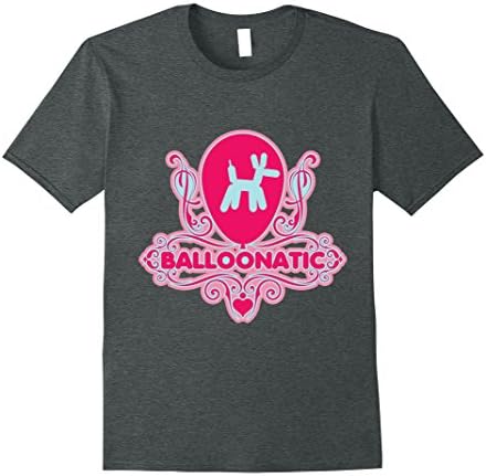 Mens Balloon Twisting Artist T shirt for Clowns and Entertainers Small Dark Heather