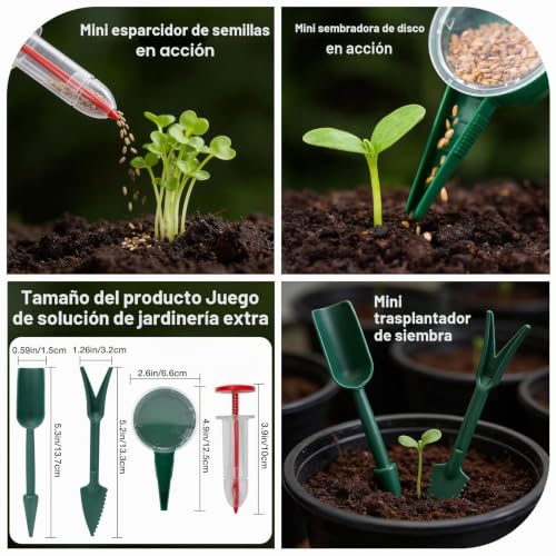 SHALL Kit de 3 piezas (61 cm x 28,8 cm) para jardinera elevada redonda, ideal para exteriores con bordes de seguridad, fácil de montar y apta para flores y frutas.