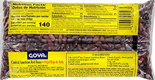 GOYA CENTRAL AMERICAN BEANS 16OZ (PACK OF 4)