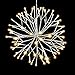 EAMBRITE 16 Inch Led White Birch Wrapped Lighted Twig Stake Starburst with 90LT Warm White LED bulbs for outdoor and indoor use