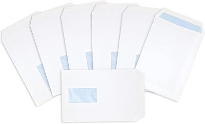 Postmaster A5 C5 Window Envelopes 229 x 162 mm 90 GSM Self Seal 200 Pack