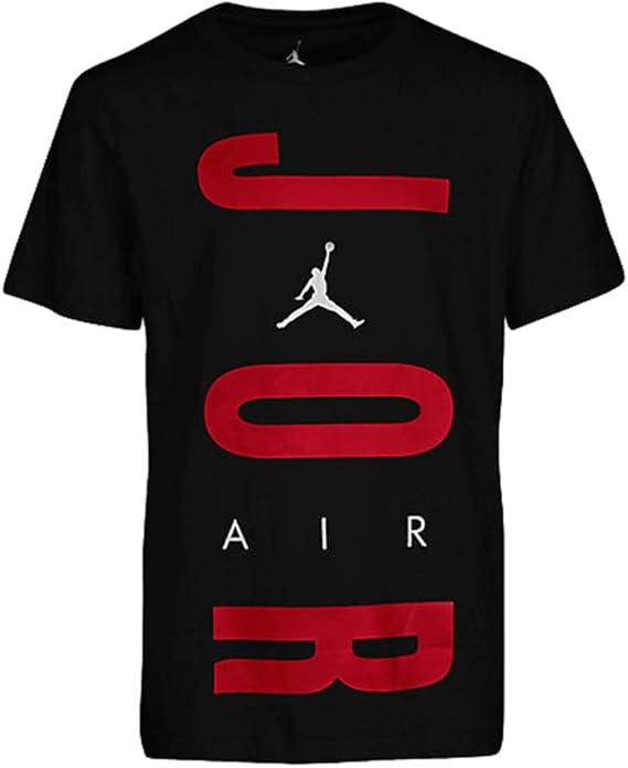 Nike Air Jordan Boys' Retro 12 TShirt (XLarge, Black