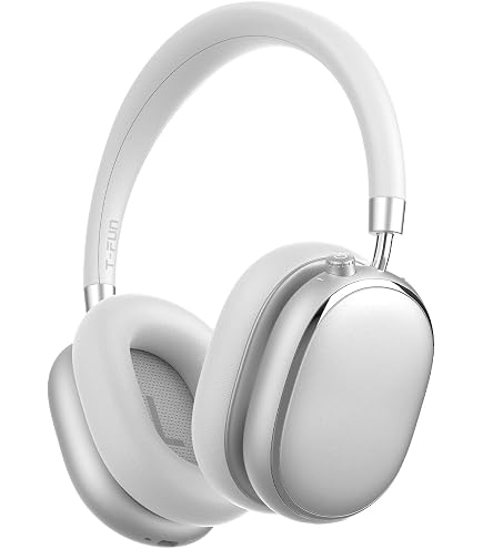 thumbnail image 2 of Wireless Headphones Over-Ear Headphones Active Noise Cancelling Bluetooth Headphones With Microphones, 42 Hours Playtime, HiFi Audio Adjustable... 2 of 12