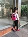 Fvstar Baby Safety Backpack Kids Anti Lost Harness Bag with Leash and Adjustable Belts for 1-3 Years Kids (7.9 x 7.9 x 2.8 inch, Pink)