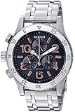 Nixon Women's '38-20 Chrono' Quartz Stainless Steel Casual Watch, Color:Silver-Toned (Model: A4042195-00)