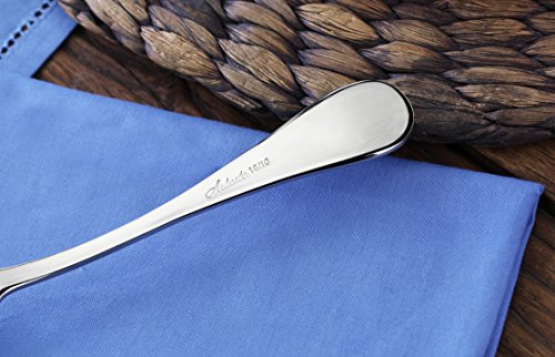 Artaste 59359 Rain 18/10 Stainless Steel Dinner Spoon,7.5-Inch, Set of 12 - Thumbnail 5