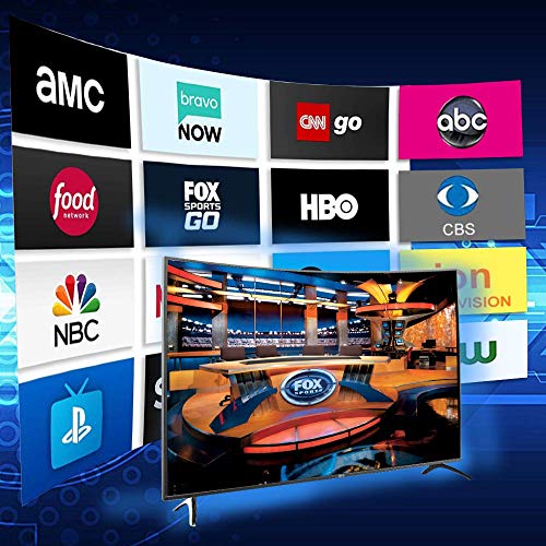【2019 Newest】 Outdoor TV Antenna, Amplified Digital HDTV Antenna with Mounting Pole, 150+ Miles Range, Support 2 TVs, Amplifier Signal Booster, 33 FT Coax Cable