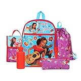 Disney Elena the Avalor Backpack Back to School 5 Piece Essentials Set