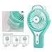 Ehomely Personal Misting Fan Handheld USB Rechargeable Battery Fan Portable Cooling Water Mist Heat Stroke Prevention
