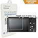 Poyiccot X70 Tempered Glass Screen Protector, Optical 9H Hardness 0.3mm Ultra-Thin DSLR Camera LCD Tempered Glass for X70 Digital Camera