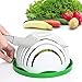 Family Size Salad Cutter Bowl Upgraded Easy Salad Maker by WEBSUN, Fast Fruit Vegetable Salad Chopper Bowl Fresh Salad Slicer