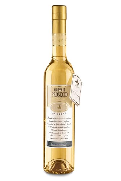 Grappa di Prosecco Le Opere affinata in Legno 0,5l (0,50 l)