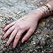 Flash Tattoos | Temporary Tattoos For Women & Kids - 8 Sheets Semi Permanent Tattoo - Best Tattoo Temporary Deal - Silver & Gold Metallic Temporary Tattoo Sticker - Glitter Shimmer Effect Fake Tattoos