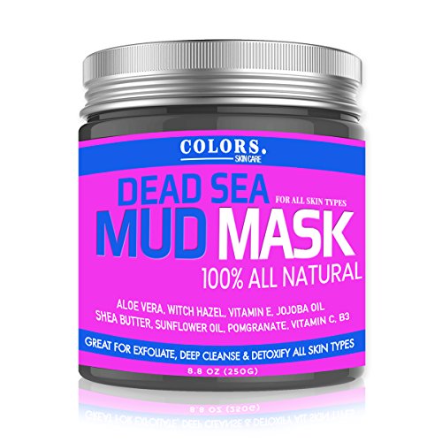 Dead Sea Mud Mask â€“ Witch Hazel And Aloe Great for Acne, Oily Skin & Blackheads â€“ Best Facial Pore Minimizer, Cleansing Treatment â€“ With Added Vitamins C, E, B3, and Jojoba â€“ Natural And All Vegan