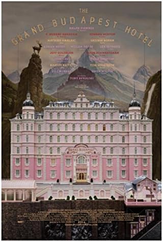 Living Room 27X40cm s Grand Budapest Hotel Bedroom Wall Decorative Poster