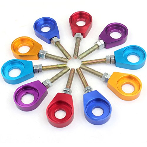 Chain Tensioner Adjuster 15mm Aluminum Axle Replacement for Chinese Pit